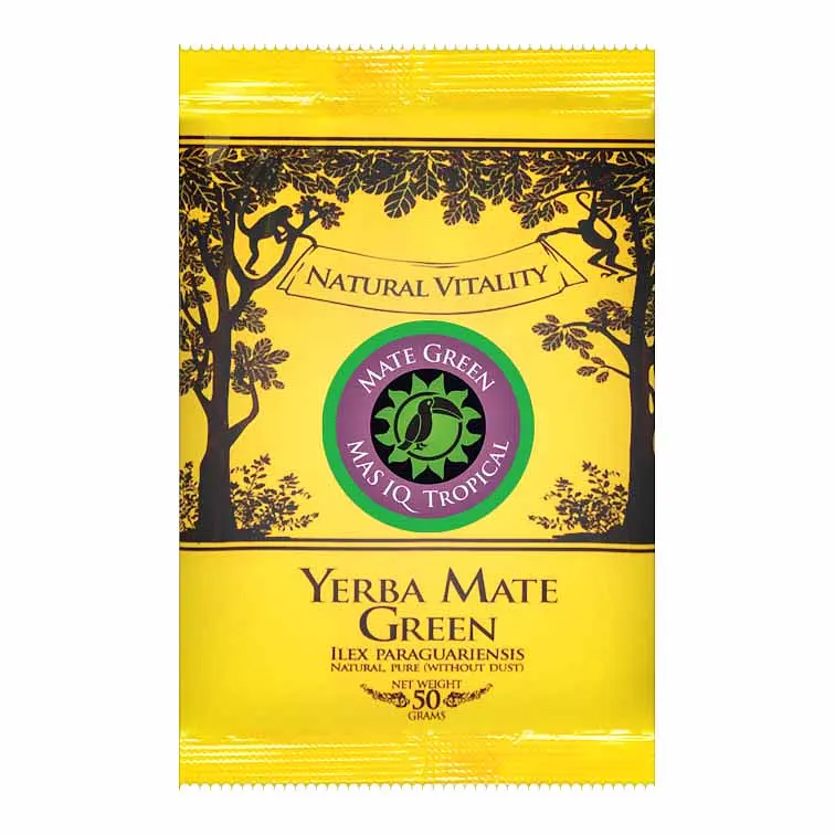 Йерба Мате Green MAS IQ Tropical - 50 г - фото 3