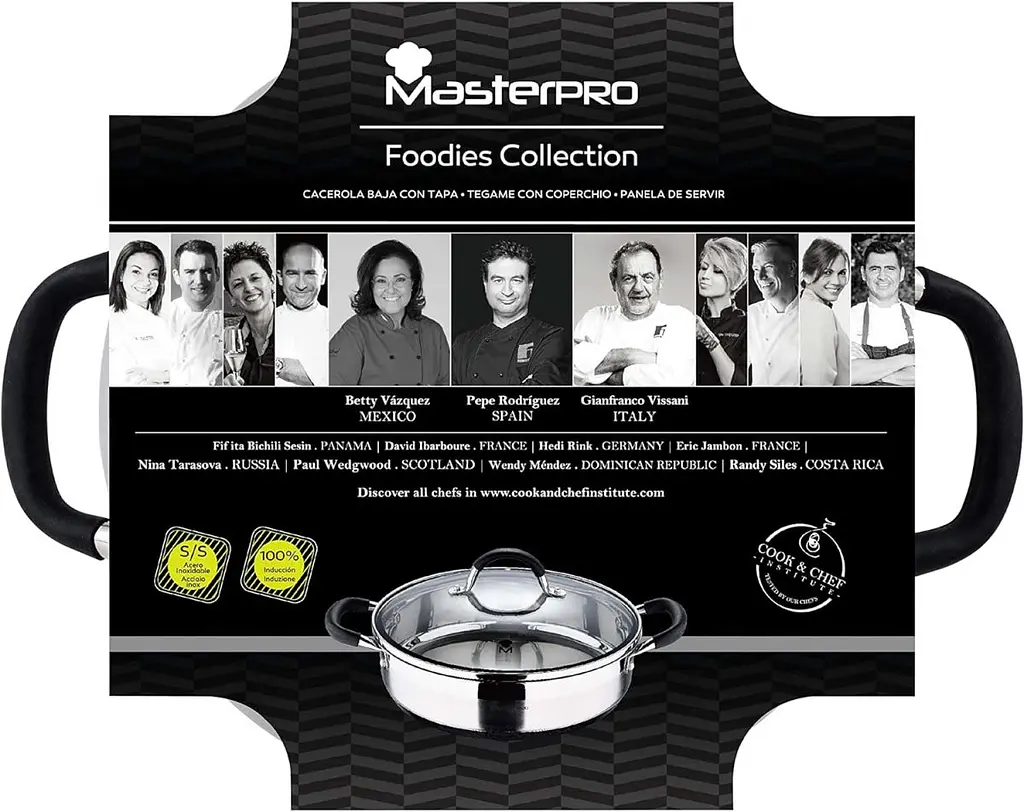Сотейник MasterPro Foodies collection 3,8 л (BGMP-1503-BK) - фото 6