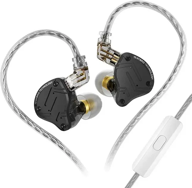 Наушники Knowledge Zenith ZS10 PRO X Mic Black - фото 5