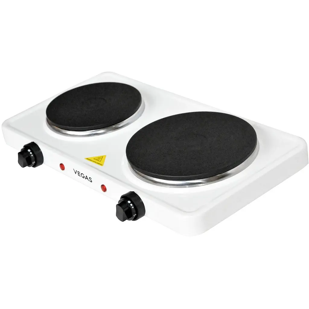 Електроплита Vegas VEP-0040 чавунна двоконфорочна (VEP-0040) - фото 3