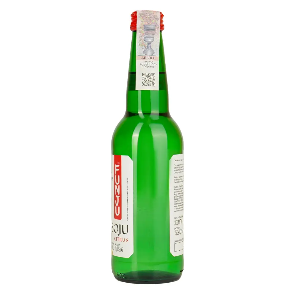 Соджу FUNJU Citrus 15% 0.35 л  - фото 2