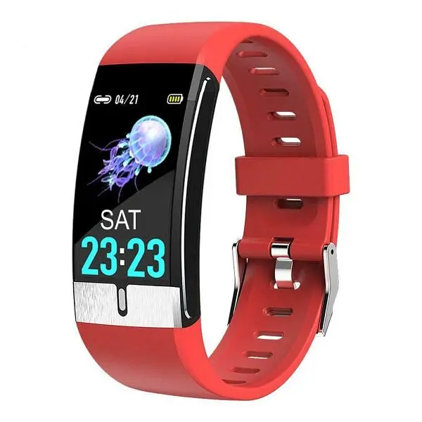 Фітнес браслет Smart Band ET66 червоний - фото 2
