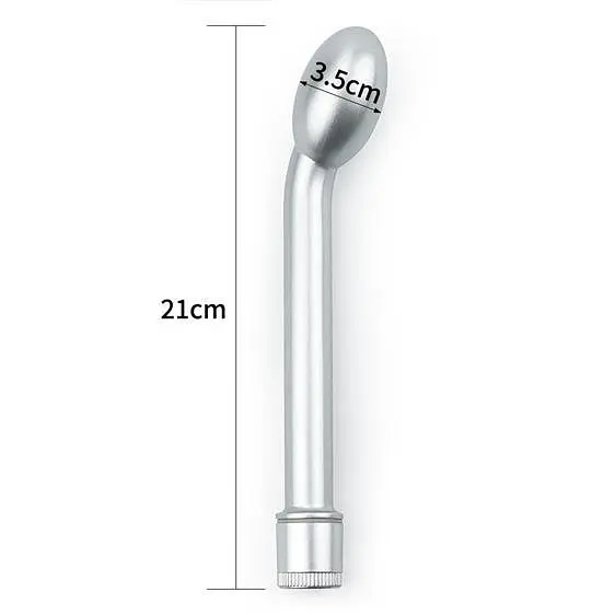 Стимулятор G-точки iWhizz Probe G Spot 8" Silver - фото 2