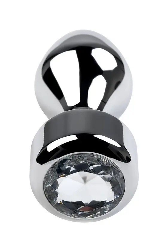 Анальна пробка Toyfa Metal 9.5 см (сріблястий) - фото 3