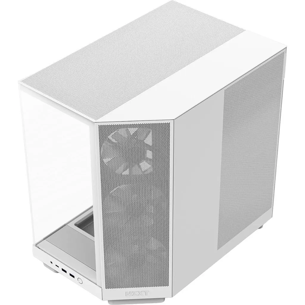 Корпус NZXT H6 Flow RGB White (CC-H61FW-R1) [146832] - фото 3