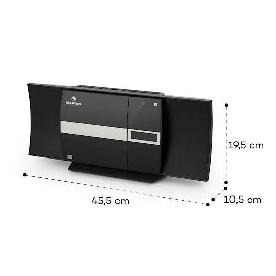 Акустична стереосистема Аuna V-20-BT (10029926) - фото 7