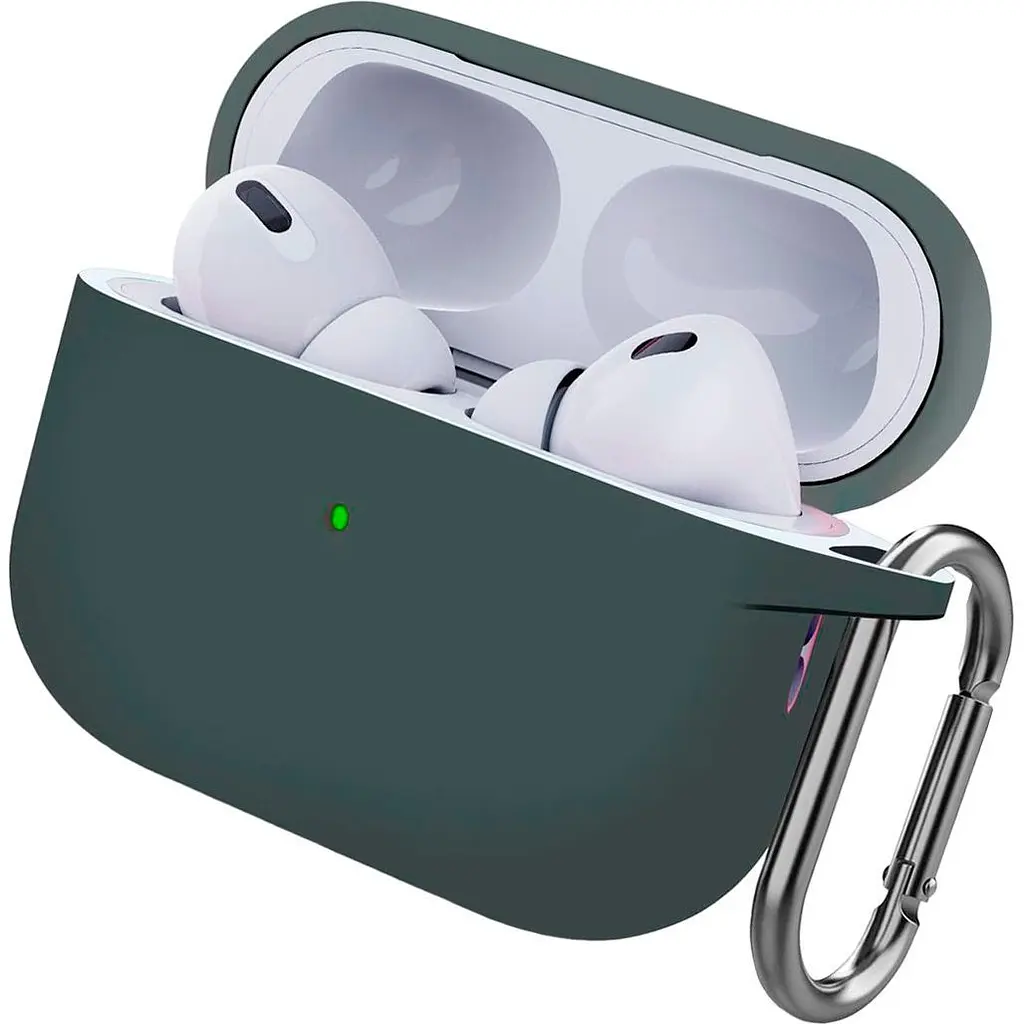 Чехол ArmorStandart Hang Silicone Case для Apple AirPods Pro 2 Advanced Ash (ARM68600) [105586] - фото 2