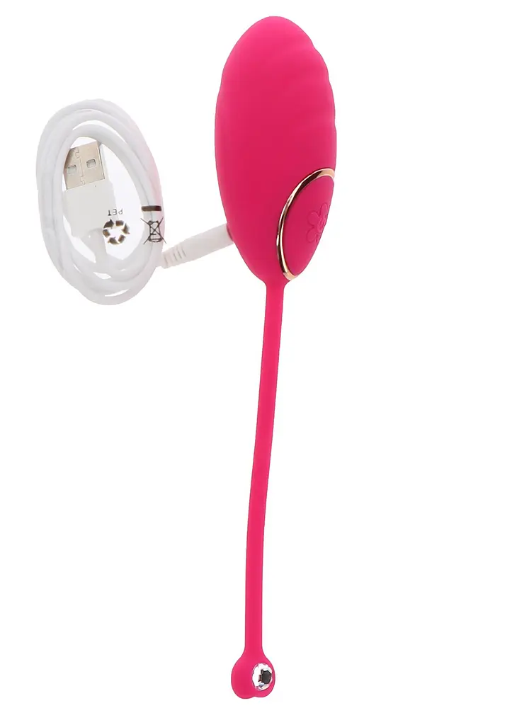 Віброяйце ToyJoy Ivy Lily Remote Egg, 19.3 см (рожевий) - фото 6