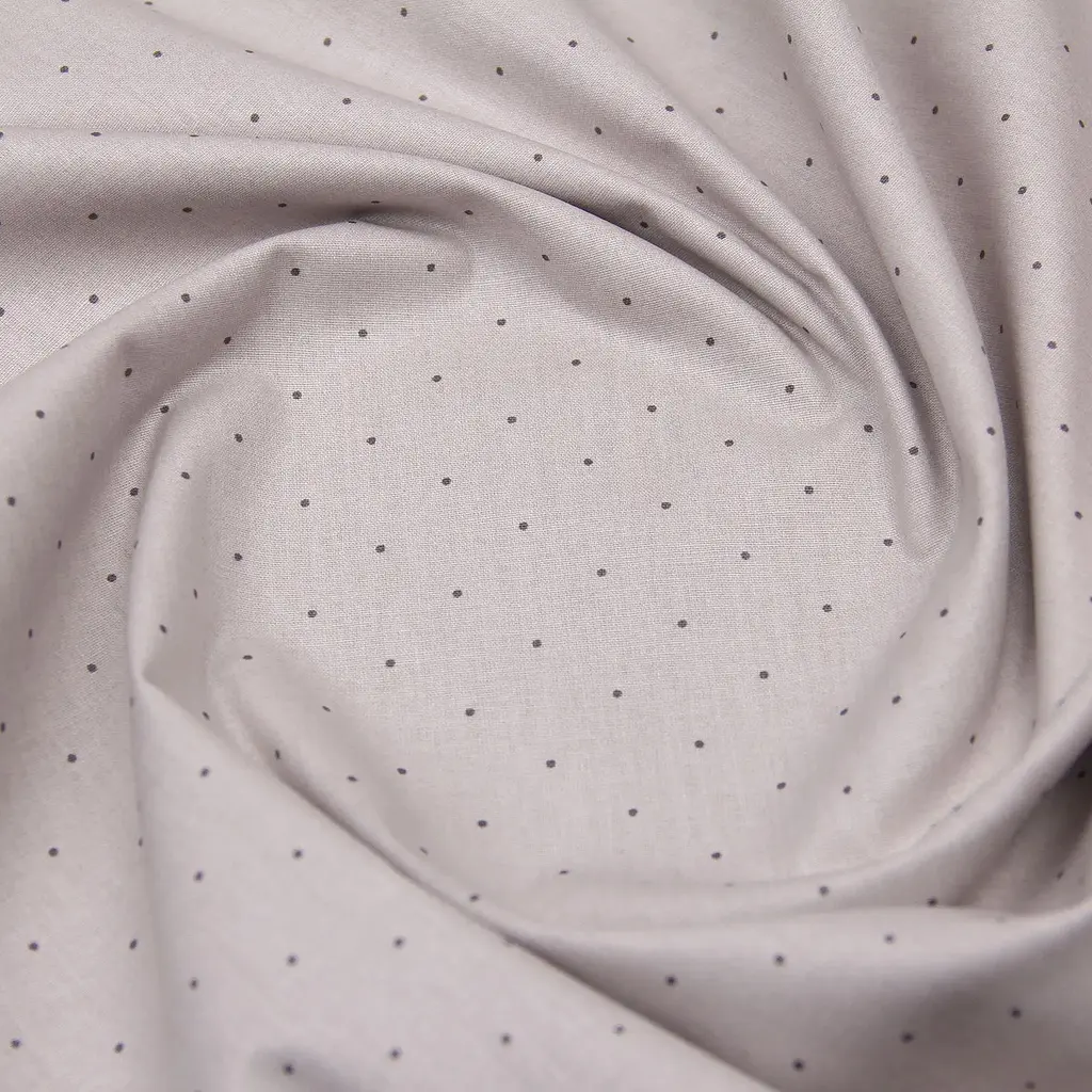 Простирадло на резинці для коляски та люльки Cosas Mini Dots 40х80х5 см (DotsGreyBeige_FittedStroller_40х80) - фото 4