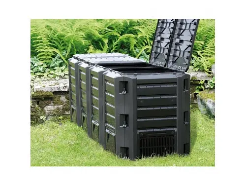 Компостер садовий Prosperplast MODULE COMPOGREEN 1600 л, чорний - фото 2
