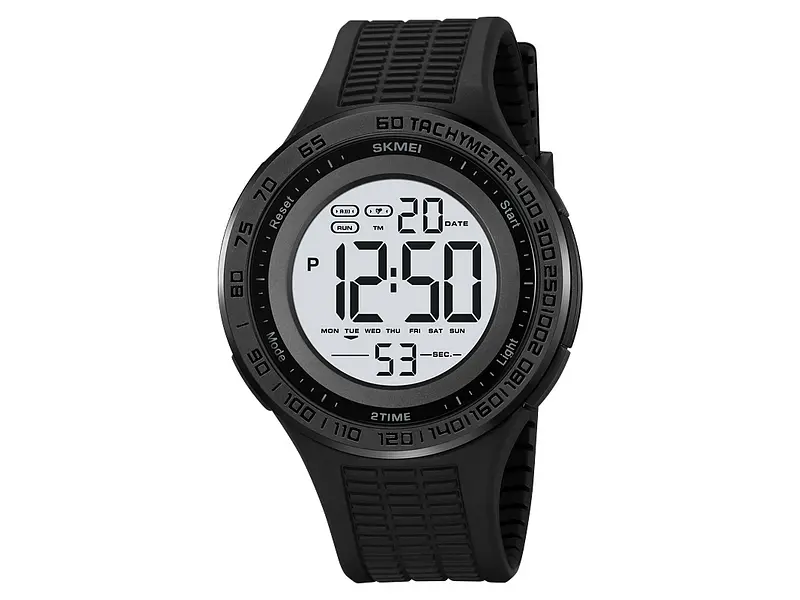 Чоловічий наручний годинник 2155BKWT Black-White Skmei acs0030228 - фото 2