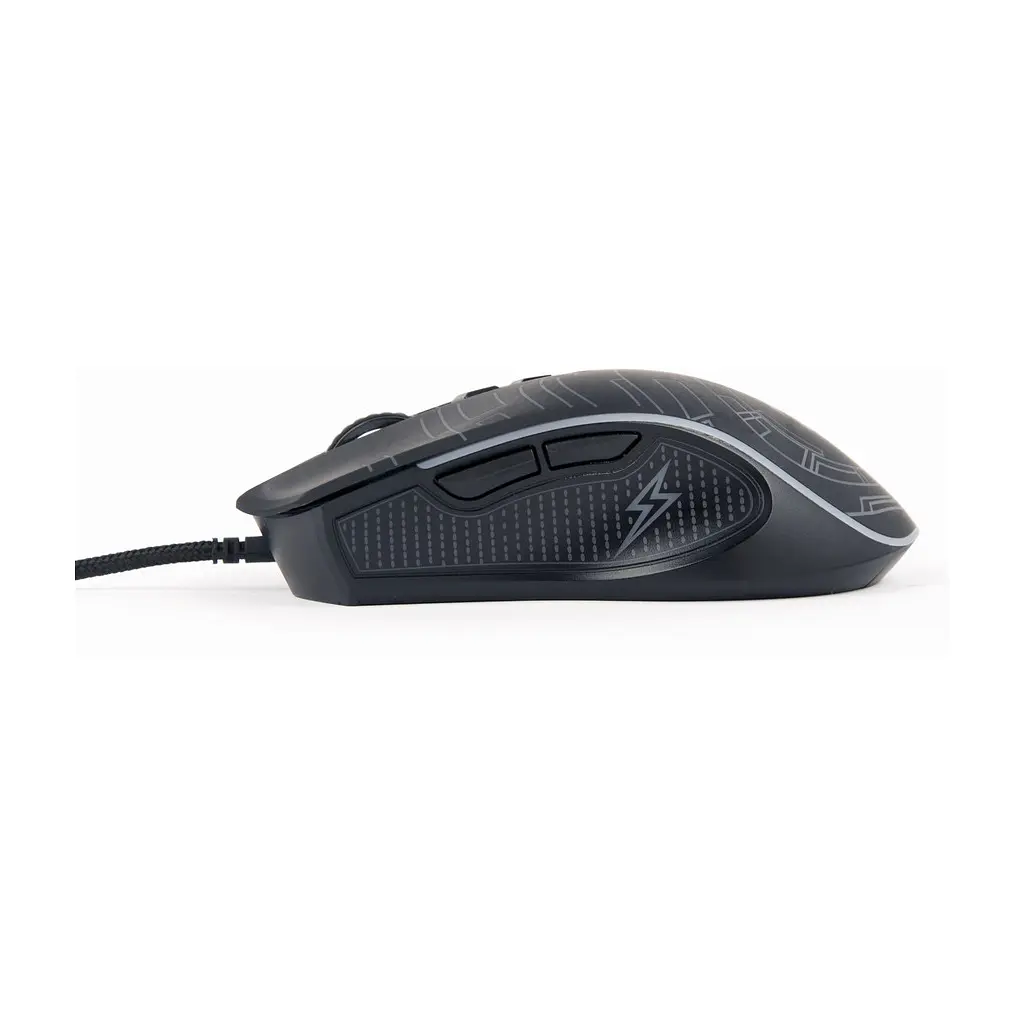 Мишка Gembird MUSG-RGB-01 USB Black (MUSG-RGB-01) - фото 6