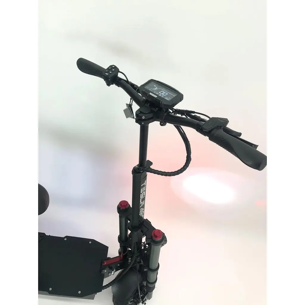 Електросамокат Двомоторний з сидінням Tesla 4000 (6000W, 60V,30Ah) та NFC ключ - фото 7