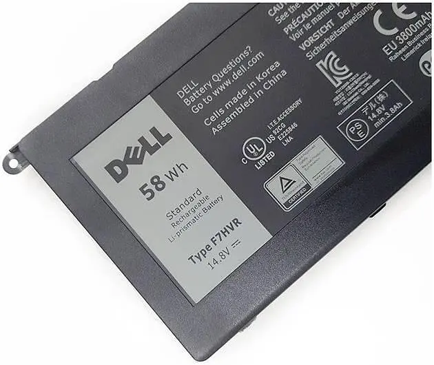 Акумулятор для ноутбука Dell Inspiron 15 7537 17 7737 14 7437 17 7776 (F7HVR 14.8V 58Wh) - фото 2