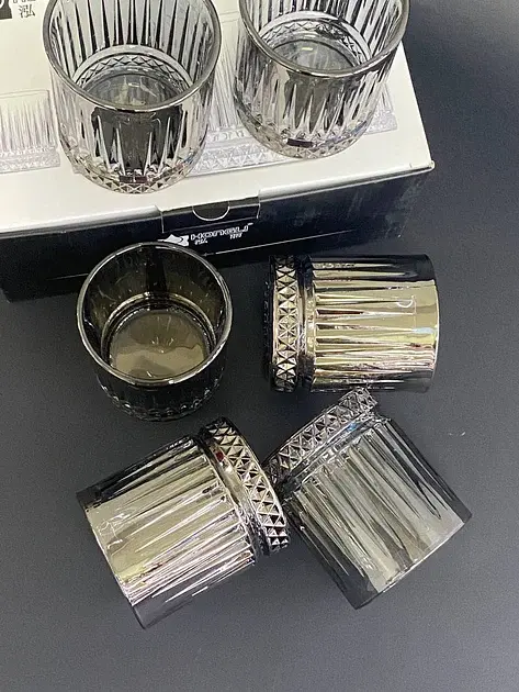 Набір склянок Olens Бандл для віскі графіт 260 мл (102-318) - фото 2