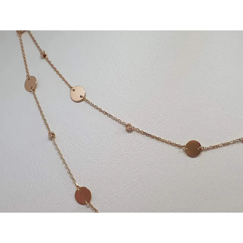 Золоте кольє Favoritum. 810061 43 - фото 2