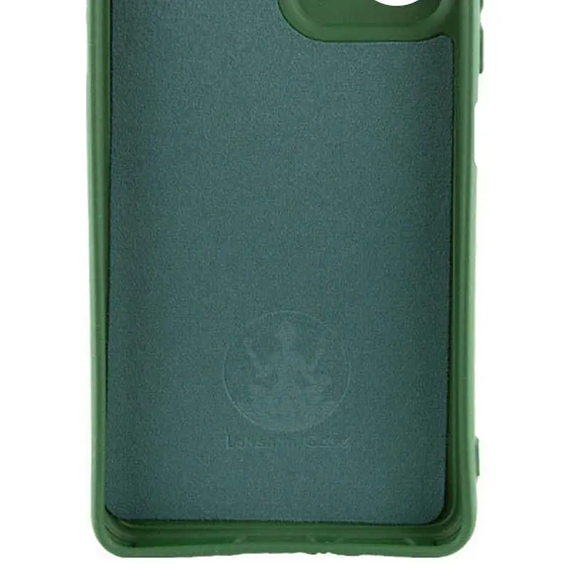 Чохол Lakshmi Silicone Cover Full Camera (AAA) для Xiaomi Redmi 12 Зелений / Cyprus Green - фото 2