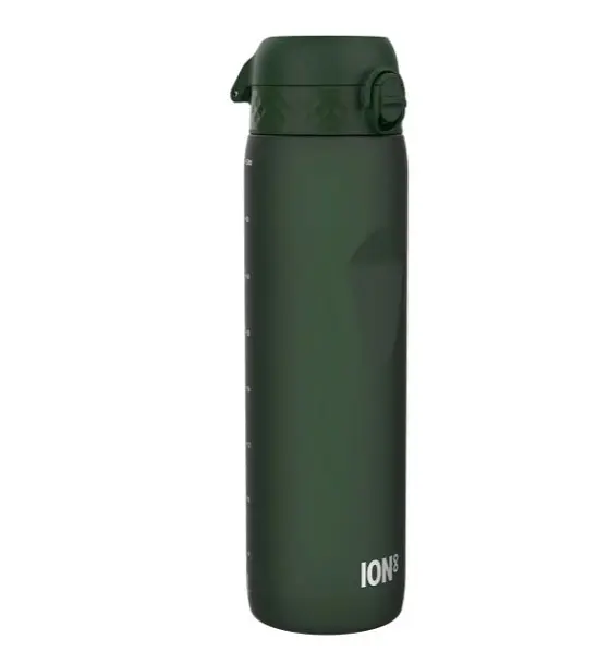 Пляшка для води ION8 1000 мл (ЕКО пляшка) BPA Free, Dark Green (I8RF1000DGRE)