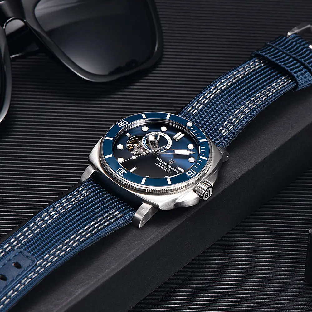 Наручные часы мужские PD-1736 Silver-Blue Pagani Design acs0031181 - фото 2