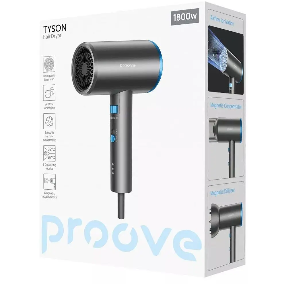 Фен Proove Tyson (HDPT18000003) [176480] - фото 12