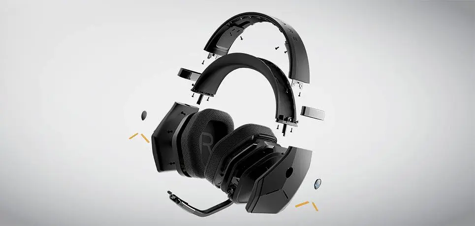 Гарнітура Dell Alienware Wireless Gaming Headset AW988 (520-AANP) - фото 3