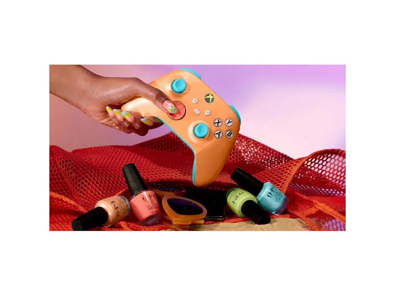 Геймпад Microsoft Xbox Series X | S Wireless Controller Sunkissed Vibes OPI Special Edition (QAU-00118) - фото 7