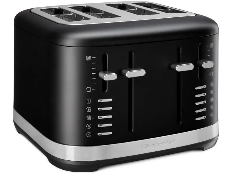 Тостер KitchenAid 4-Slot Toaster 5KMT4109 Matte Black (5KMT4109EBM) - фото 2