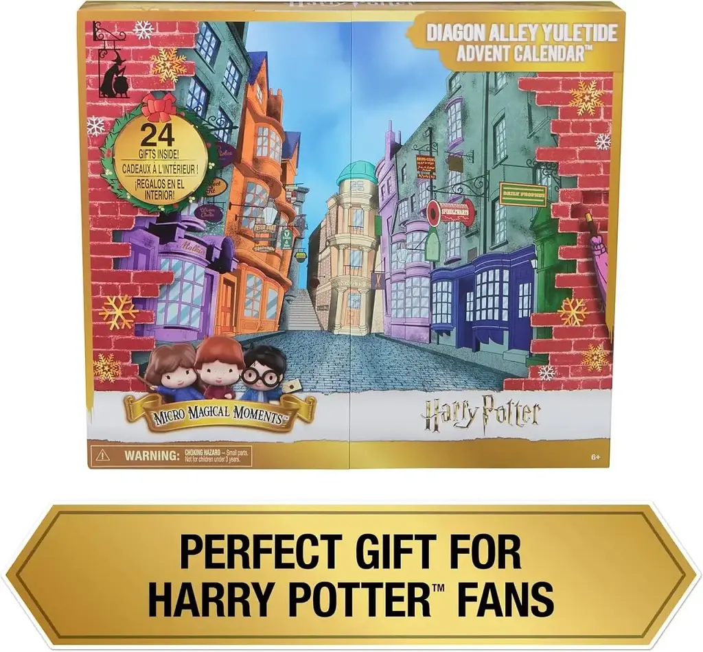Адвент-календар Гаррі Поттер Різдвяний вечір на алеї Діаґон Spin Master Harry Potter Micro Magical Moments 24 сюрпризи (SKU-239) - фото 9