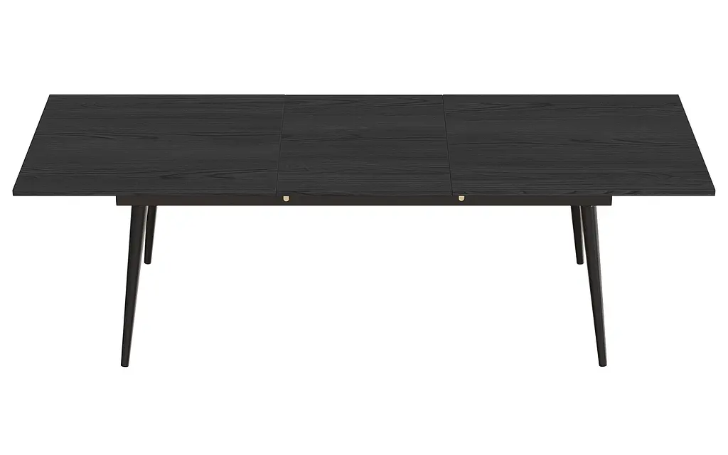 Стол журнальный трансформер Dandi Small Ferrum-decor 45x120(160)x60 Черный металл ДСП Сосна Кембра 16 мм (FRD-106786) - фото 6