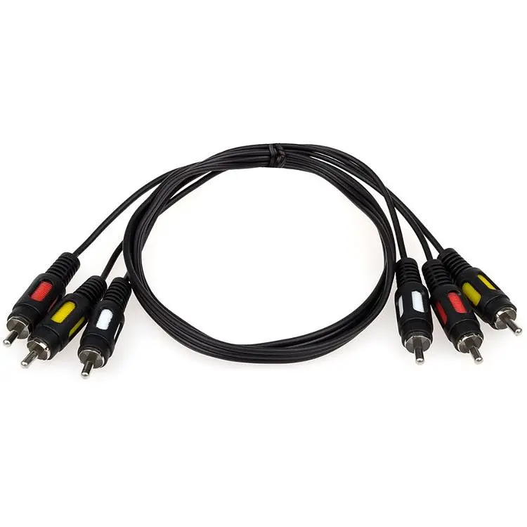 Кабель мультимедійний 3xRCA M to 3xRCA M 3.0m Atcom (10712)