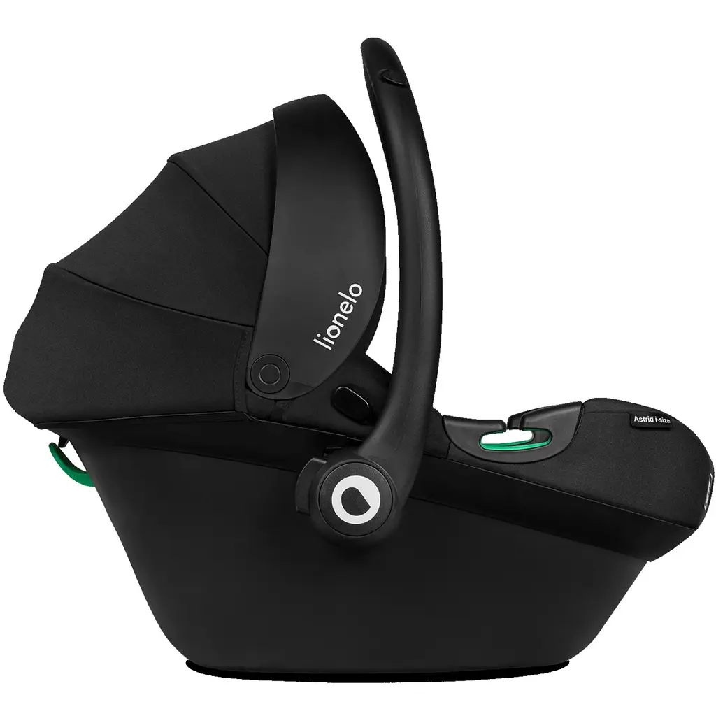 Автокресло Lionelo Astrid I-Size Set Black Grey (LO-ASTRID I-SIZE SET BLACK GREY) - фото 2