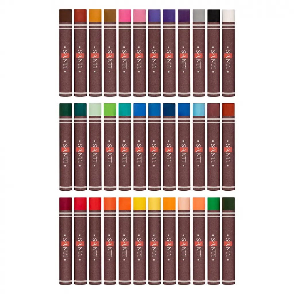 Пастель олійна Santi 36 кольорів (353188) - фото 2