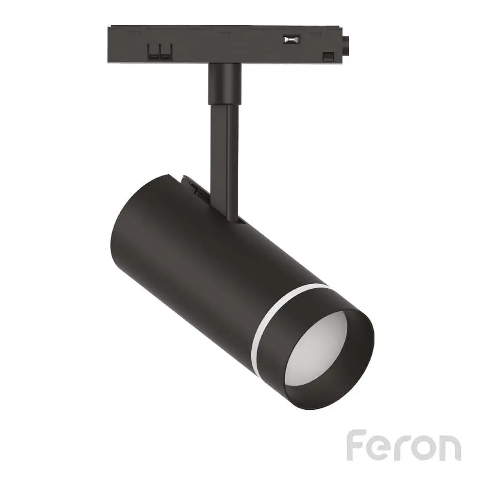 Світлодіодний магнітний трековий світильник Feron MGN304 10Вт 4000K чорний - фото 2