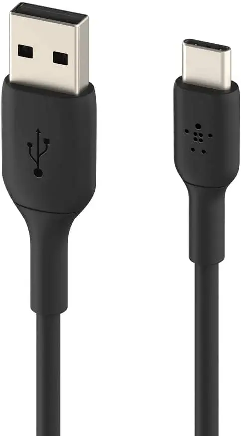 Кабель Belkin USB-A > USB-C заряджання/синхронізації 1м, 15Вт, Type-C, PVC, чорний teh0013708 - фото 6