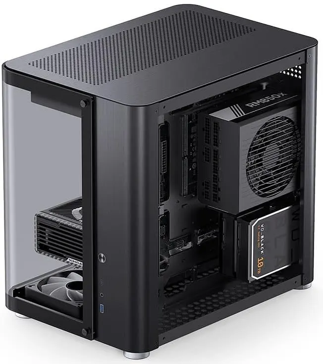 Корпус Jonsbo TK-2 Black (TK-2 Black) без блока питания - фото 9