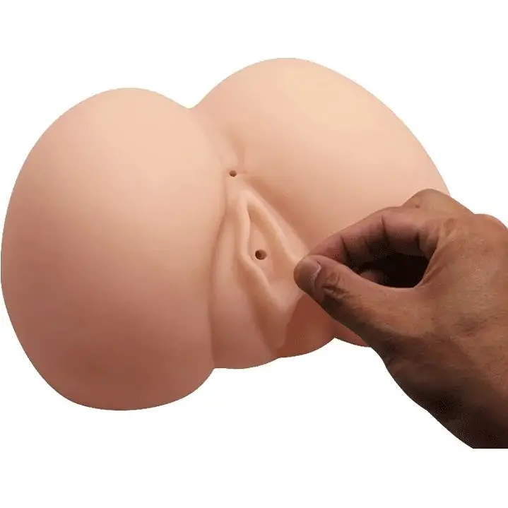 Мастурбатор Вагина и анус с двойной вибрацией Crazy Bull-Judy Vibrating, BM-009095Z-1, Телесный - фото 8