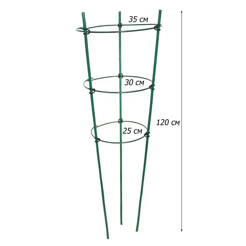 Підтримка для рослин Elsa 3 кільця 120 см (IFR-120) - фото 3