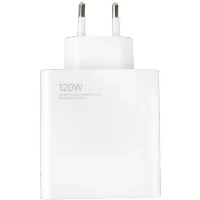 Зарядний пристрій DK Mi Turbo Charge / Hyper Charge 120W USB Power Adapter для Xiaomi (016408) white - фото 3