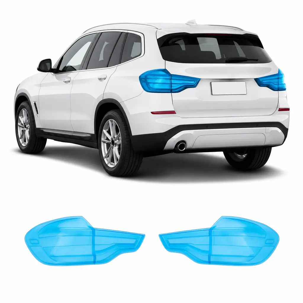 Антигравійна захисна бронеплівка за лекалами для BMW X3 G01 2017-2021 - задні ліхтарі стопи