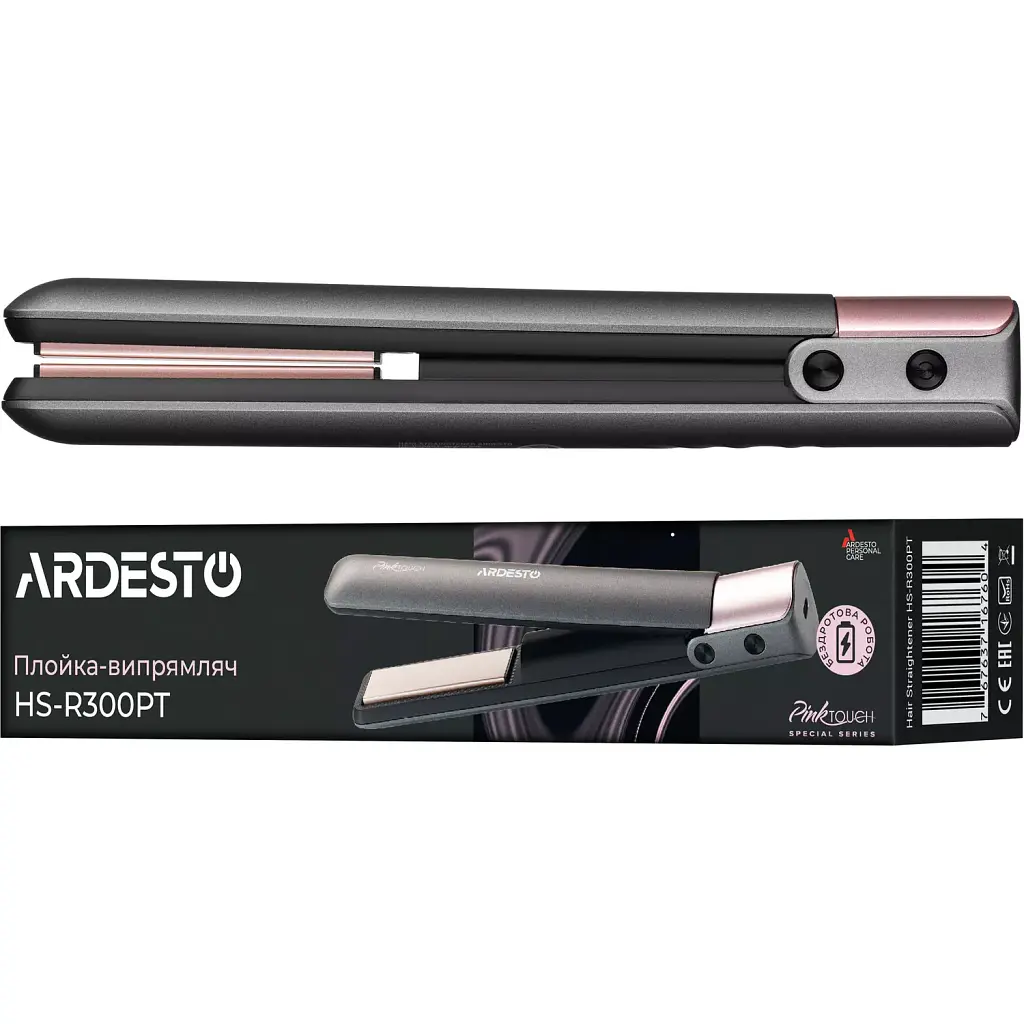 Выпрямитель Ardesto Pink Touch 50 Вт серо-розовый (HS-R300PT) - фото 11