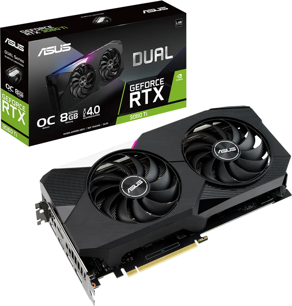 Відеокарта GeForce RTX 3060 Ti 8GB Asus Dual V2 OC (DUAL-RTX3060TI-O8G-V2) Б/В - фото 4