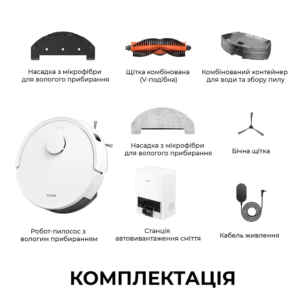 Робот пилосос MOVA E20 Plus - фото 13