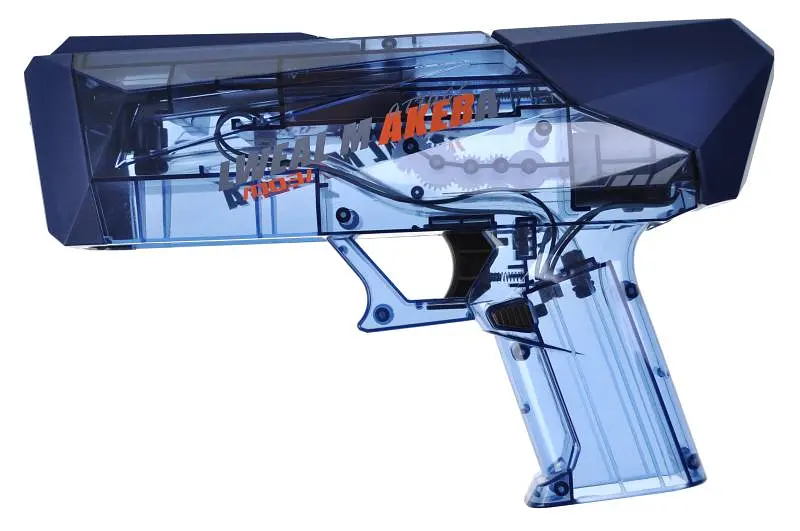 Іграшковий водяний пістолет автоматичний на акумуляторі CyberGun SQ07B в кор. 27 см - фото 2