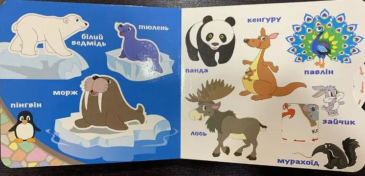Книга Рухомі картинки. Зоопарк kni0003625 - фото 2