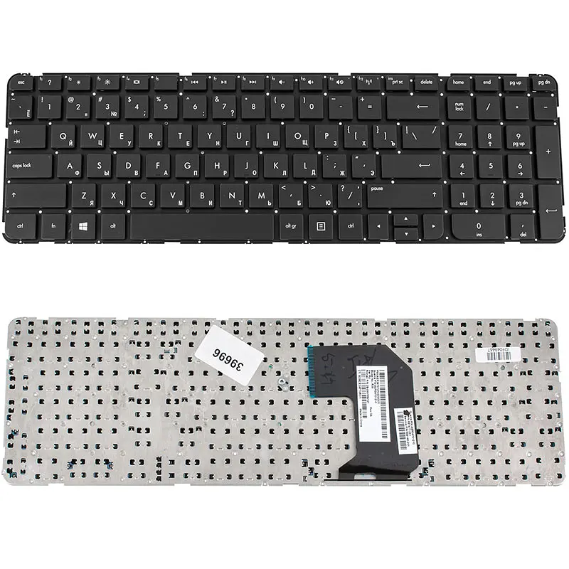Клавіатура для ноутбука HP (Pavilion: G7-2000, G7T-2000 series) rus, black, без фрейма - фото 2