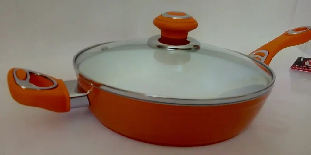 Сковорода Vissner VS 7440-24 см orange - фото 4