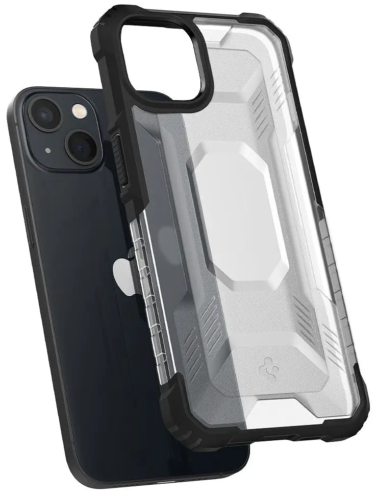 Оригінальний протиударний чохол Spigen Nitro Force для iPhone 13 \| 14 Matte Black (ACS03547)