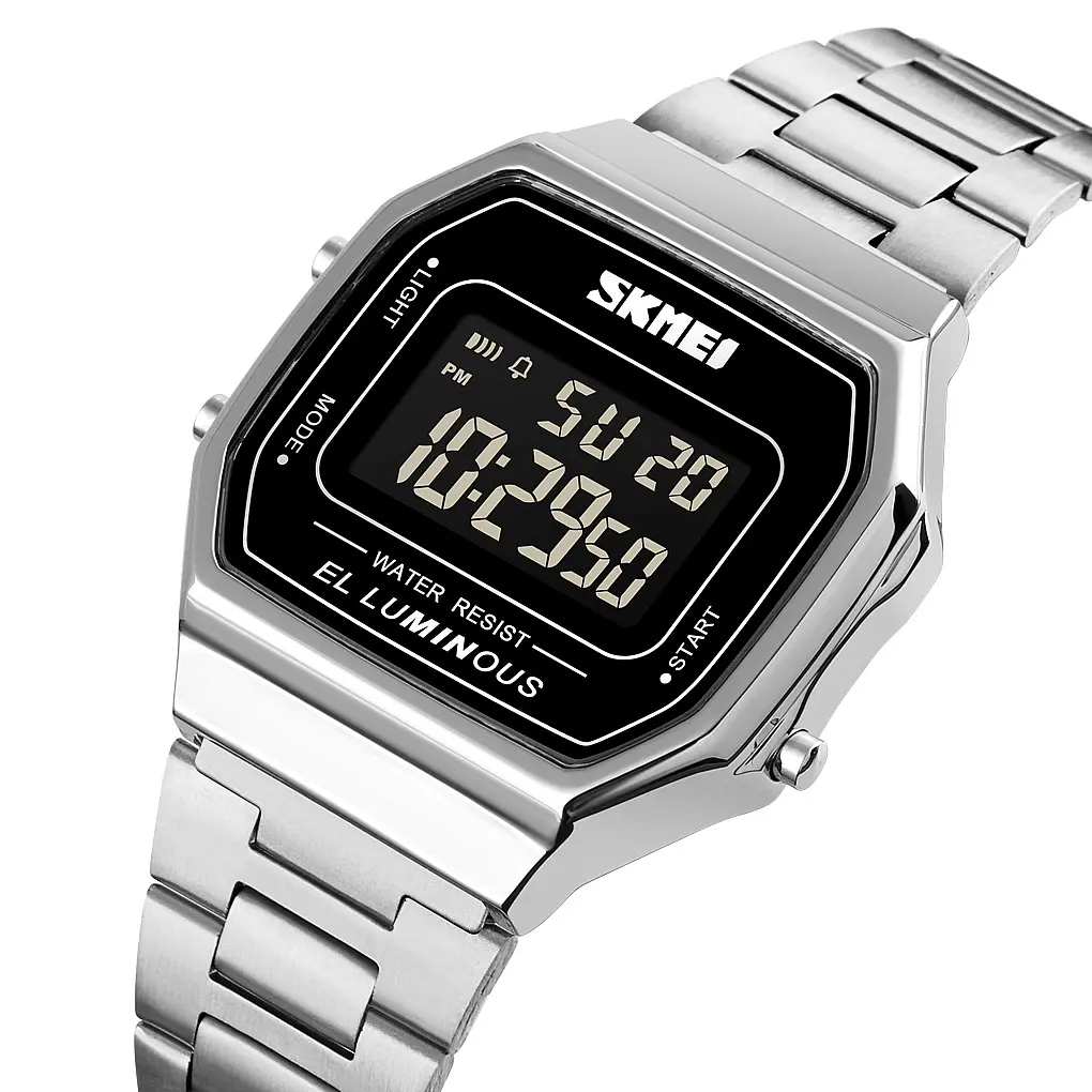 Наручний годинник чоловічий 1647SI Silver Skmei acs0030654 - фото 3