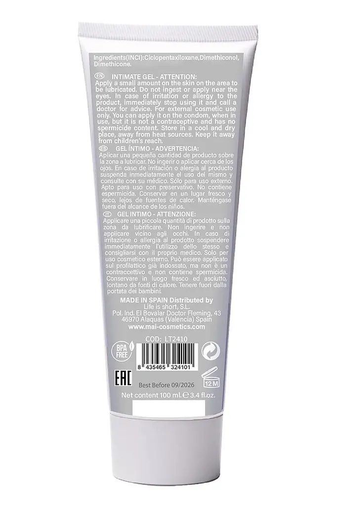 Змазка на силіконовій основі BTB Silicone (100 мл) - фото 3