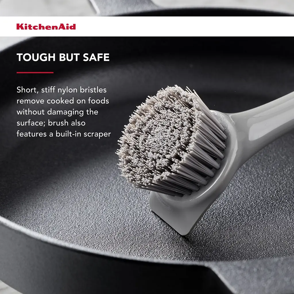Щетка для мытья посуды KitchenAid Sinkware серая (KEG882OHOBA) - фото 10